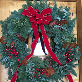 Christmas Wreath Design Jackson WY